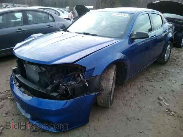 2013 DODGE AVENGER - VIN: 1C3CDZAB8DN596526 - Photo 2