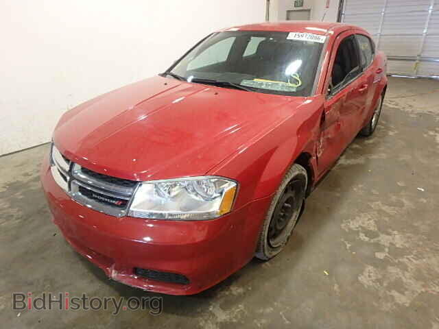 2014 DODGE AVENGER - VIN: 1C3CDZAB5EN129906 - Фото 2