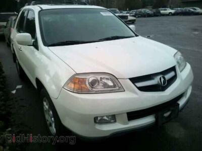 2006 Acura MDX MDX Tourin, white — VIN 2HNYD18906H521749, Copart