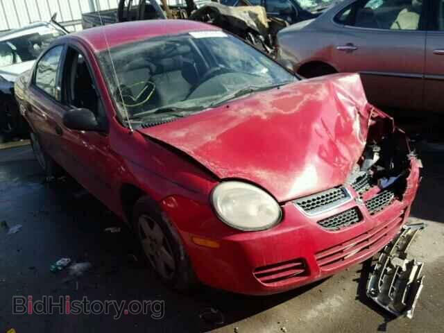 Фотография 1B3ES26C74D529085 - DODGE NEON 2004