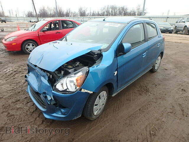 2014 MITSUBISHI MIRAGE - VIN: ML32A3HJ1EH014411 - Фото 2