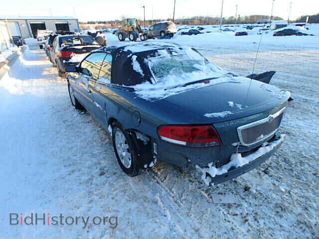 2006 CHRYSLER SEBRING - VIN: 1C3EL75R96N282880 - Фото 3