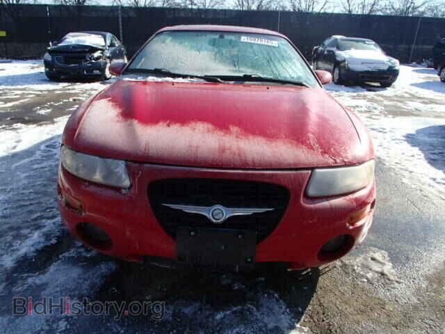 2000 CHRYSLER SEBRING - VIN: 4C3AU52N1YE114251 - Фото 9