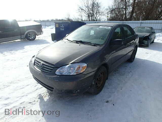 2003 TOYOTA COROLLA - VIN: 2T1BR32E43C754425 - Фото 2