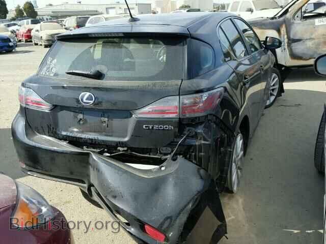 2012 LEXUS CT 200 - VIN: JTHKD5BH8C2107690 - Фото 4