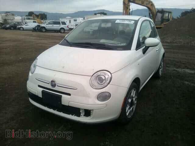 2012 FIAT 500 - VIN: 3C3CFFAR5CT125034 - Фото 2