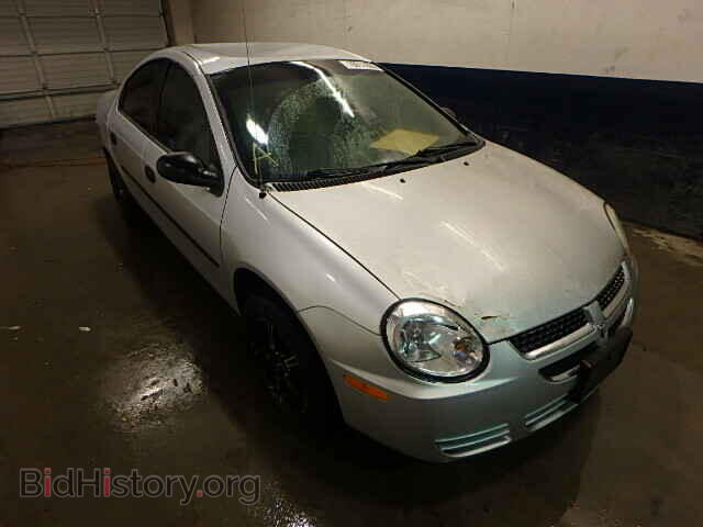 Фотография 1B3ES26C45D101704 - DODGE NEON 2005
