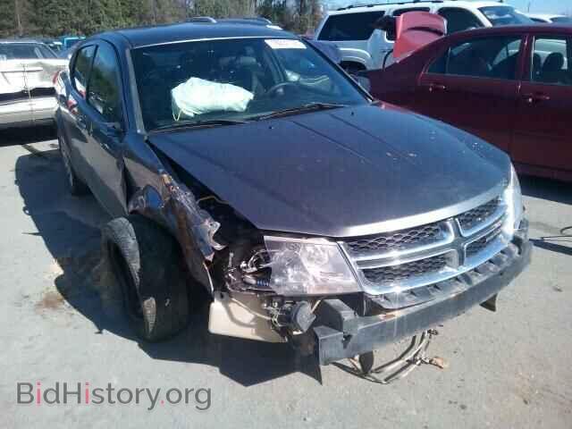 Фотография 1C3CDZAB6CN285479 - DODGE AVENGER 2012