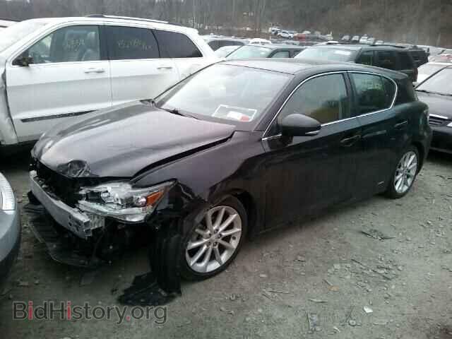 2012 LEXUS CT 200 - VIN: JTHKD5BH0C2089590 - Фото 2