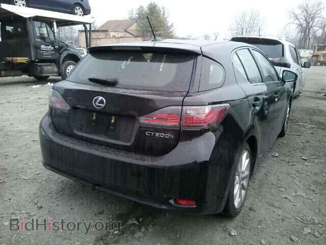 2012 LEXUS CT 200 - VIN: JTHKD5BH0C2089590 - Фото 4