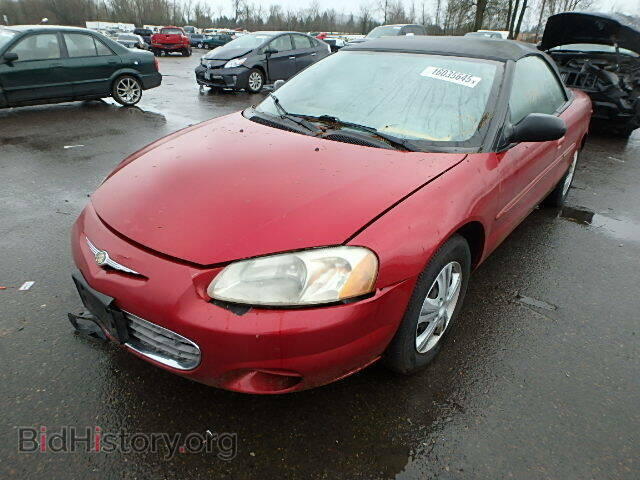 2003 CHRYSLER SEBRING - VIN: 1C3EL45T63N606454 - Фото 2