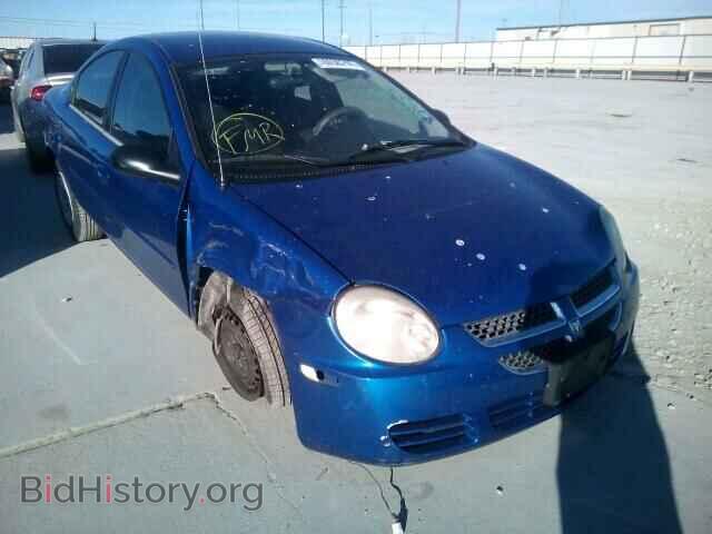 Фотография 1B3ES56CX5D140167 - DODGE NEON 2005