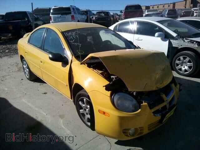 Фотография 1B3ES56C84D637619 - DODGE NEON 2004