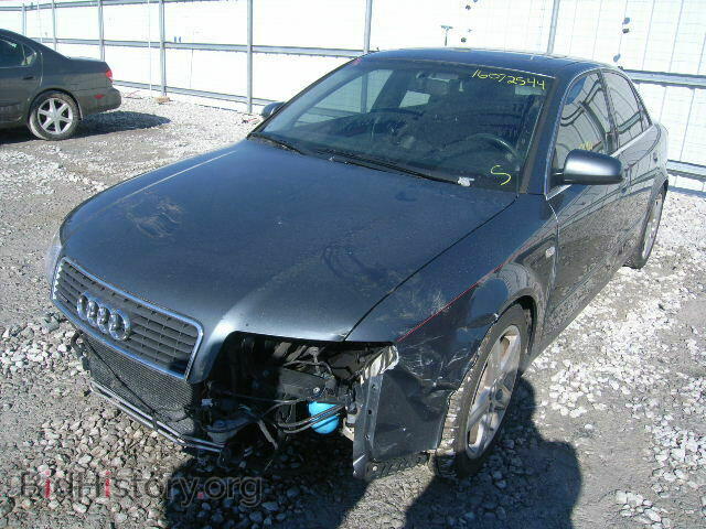 2002 AUDI A4 - VIN: WAULT68E92A308222 - Фото 2