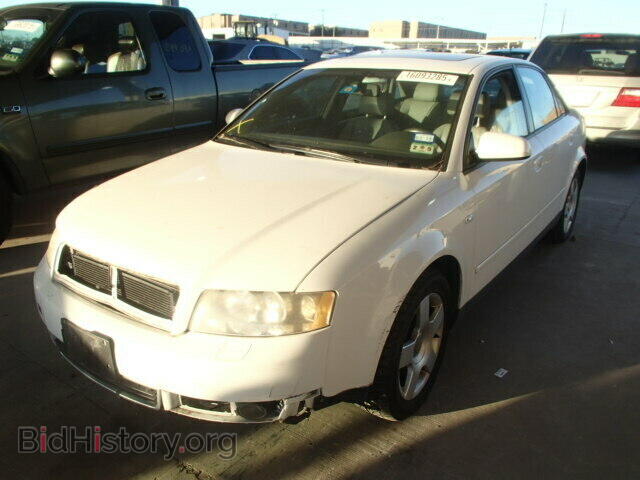 2002 AUDI A4 - VIN: WAUJC68E42A251600 - Фото 2