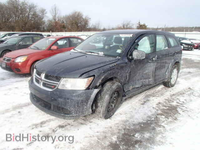2014 DODGE JOURNEY - VIN: 3C4PDCAB6ET117256 - Фото 2