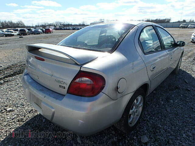 2005 DODGE NEON - VIN: 1B3ES56C35D113473 - Фото 4