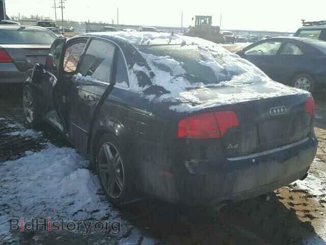 2007 AUDI A4 - VIN: WAUDF78E17A125602 - Фото 3