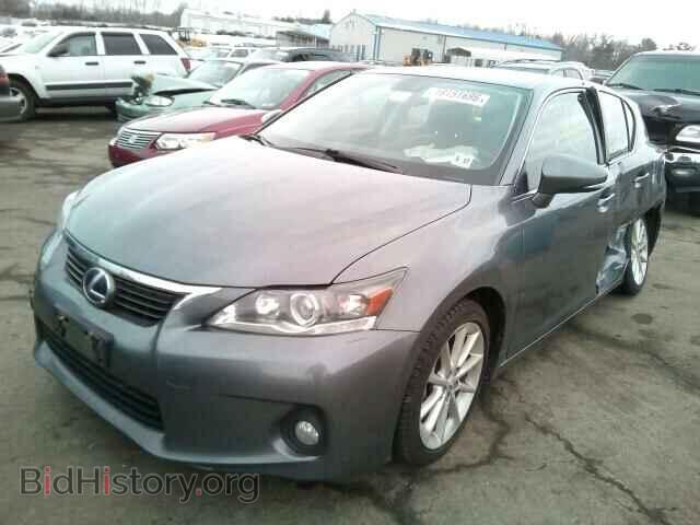 2012 LEXUS CT 200 - VIN: JTHKD5BH2C2099490 - Фото 2