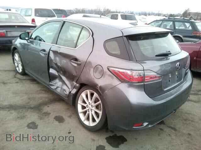 2012 LEXUS CT 200 - VIN: JTHKD5BH2C2099490 - Фото 3