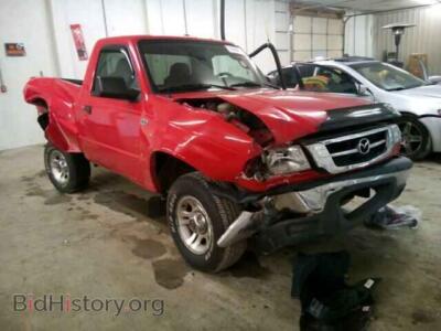 2007 Mazda B2300, красный — VIN 4F4YR12D67PM05948, Copart