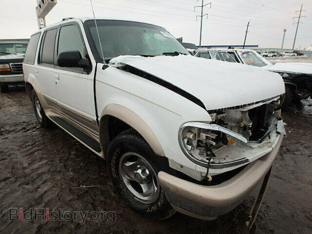 1997 Ford EXPLORER (VIN 1FMDU32E1VZC02683) — photo 1 of 10, Copart, damage: front end