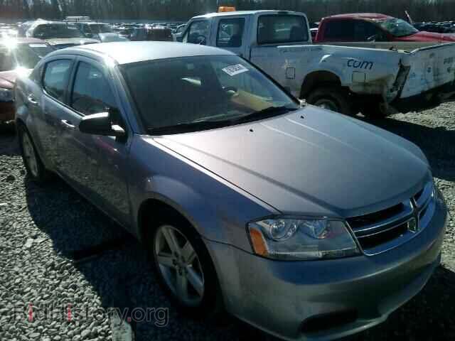 Photo 1C3CDZAB8DN551652 - DODGE AVENGER 2013