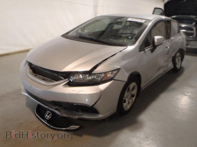 2014 HONDA CIVIC - VIN: 2HGFB2F57EH511129 - Фото 2