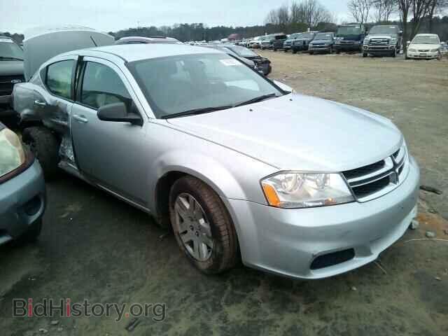 Фотография 1C3CDZAB8CN265198 - DODGE AVENGER 2012