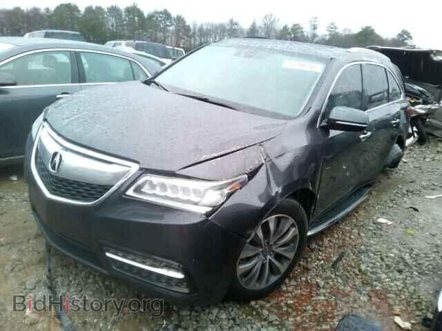 2014 ACURA MDX - VIN: 5FRYD3H66EB001954 - Фото 2