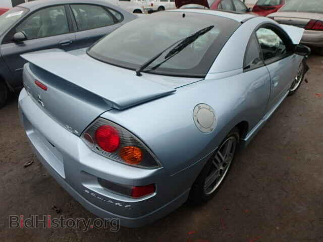 2003 MITSUBISHI ECLIPSE - VIN: 4A3AC74H63E135167 - Фото 4