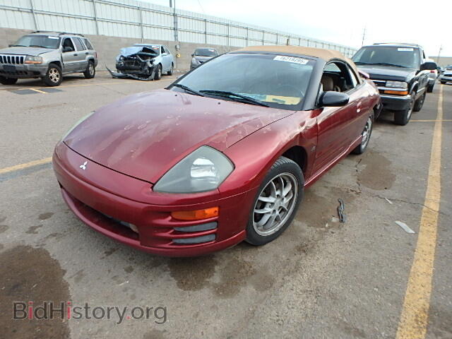 2002 MITSUBISHI ECLIPSE - VIN: 4A3AE85H72E057060 - Photo 2