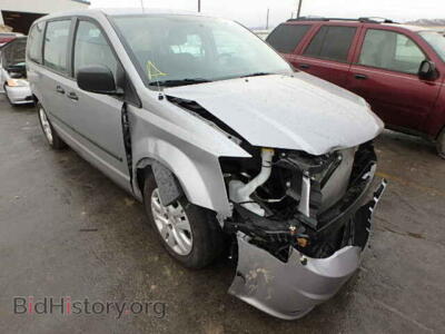 2014 Dodge CARAVAN Grand Cara, серый — VIN 2C4RDGBG3ER226173, Copart