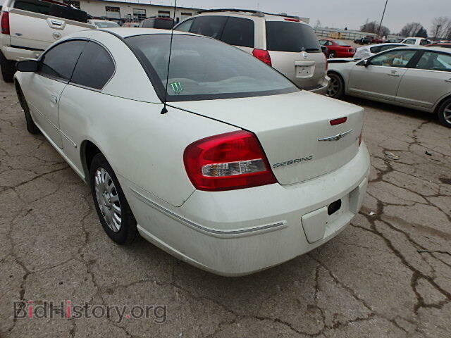 2003 CHRYSLER SEBRING - VIN: 4C3AG42GX3E170023 - Фото 3
