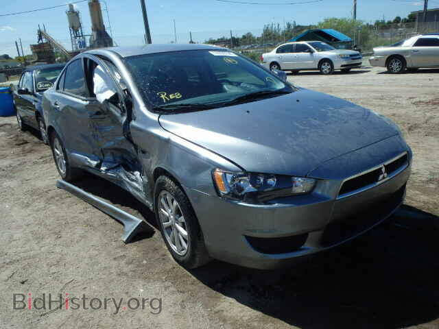 Photo JA32U2FU4DU001460 - MITSUBISHI LANCER 2013