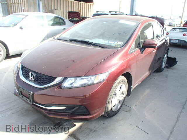 2014 HONDA CIVIC - VIN: 19XFB2F53EE041112 - Фото 2