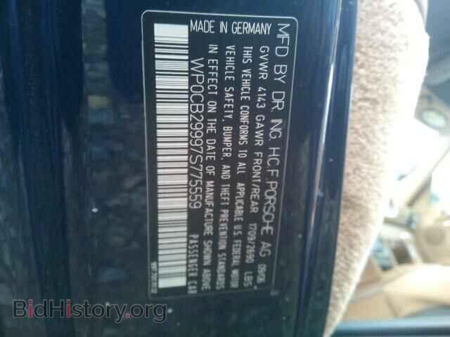 2007 PORSCHE 911 - VIN: WP0CB29997S775559 - Фото 10