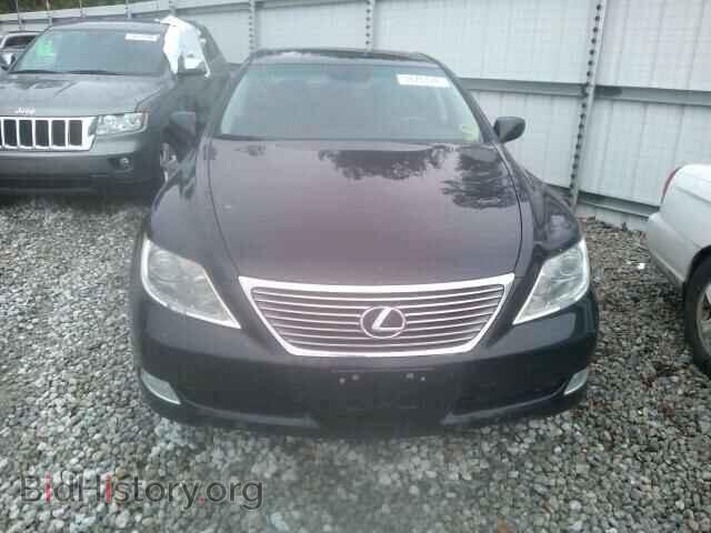 2007 Lexus LS460 (VIN JTHBL46FX75047129) — фото 9 из 10
