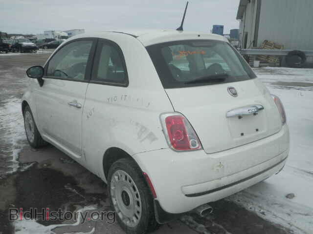 2013 FIAT 500 - VIN: 3C3CFFAR6DT540252 - Фото 3