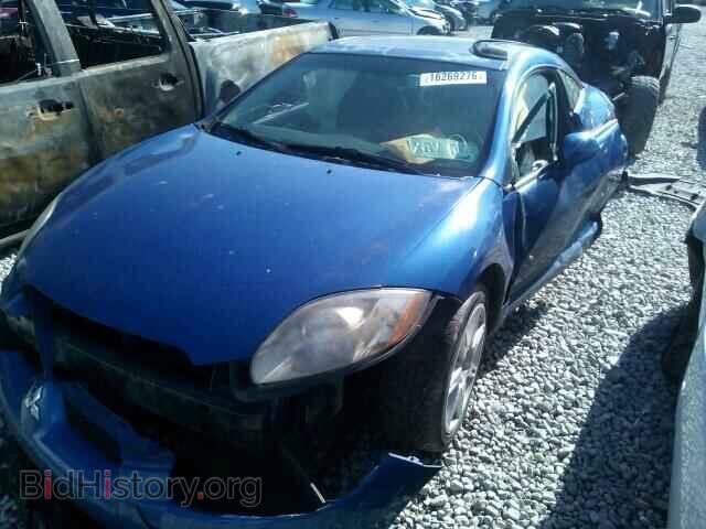 2006 MITSUBISHI ECLIPSE - VIN: 4A3AK34T76E040590 - Фото 2