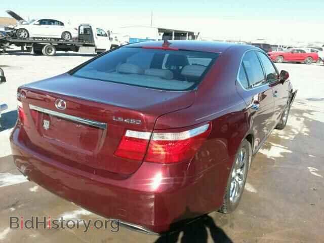 2007 LEXUS LS460 - VIN: JTHBL46F175043261 - Фото 4