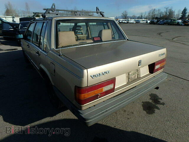 1990 VOLVO 740 - VIN: YV1FA8841L1458443 - Фото 3