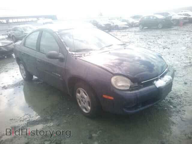 Фотография 1B3ES46C6YD843859 - DODGE NEON 2000
