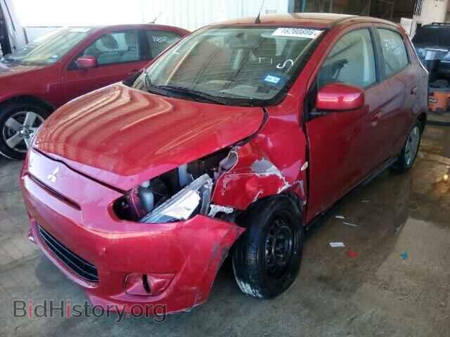 2014 MITSUBISHI MIRAGE - VIN: ML32A3HJ0EH018627 - Фото 2