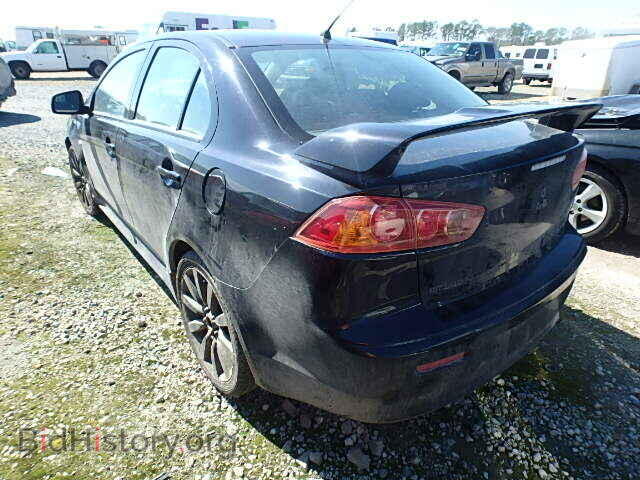 2008 MITSUBISHI LANCER - VIN: JA3AU86U28U024840 - Фото 3