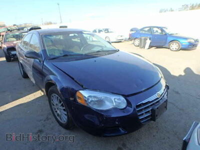 2006 Chrysler SEBRING, blue — VIN 1C3EL46XX6N173985, Copart