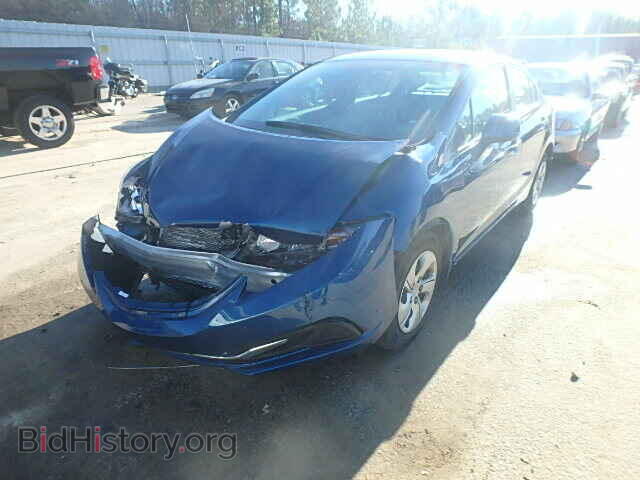 2013 HONDA CIVIC - VIN: 2HGFB2F53DH589986 - Фото 2