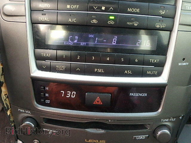 2007 LEXUS IS250 - VIN: JTHBK262172041094 - Фото 9