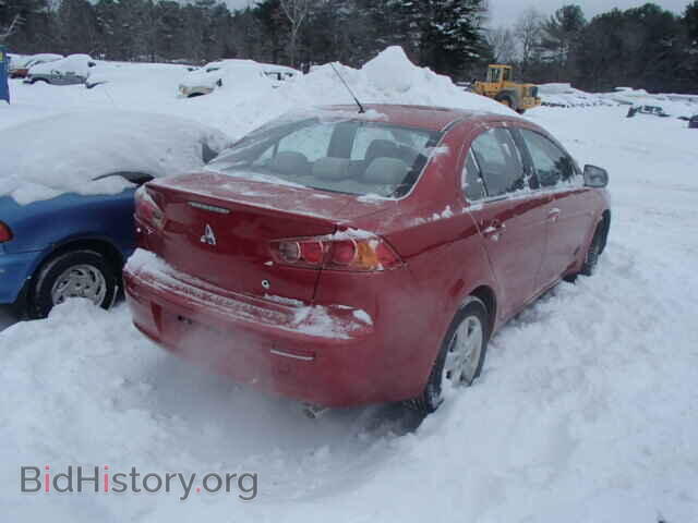 2008 MITSUBISHI LANCER - VIN: JA3AU26U98U039929 - Фото 4