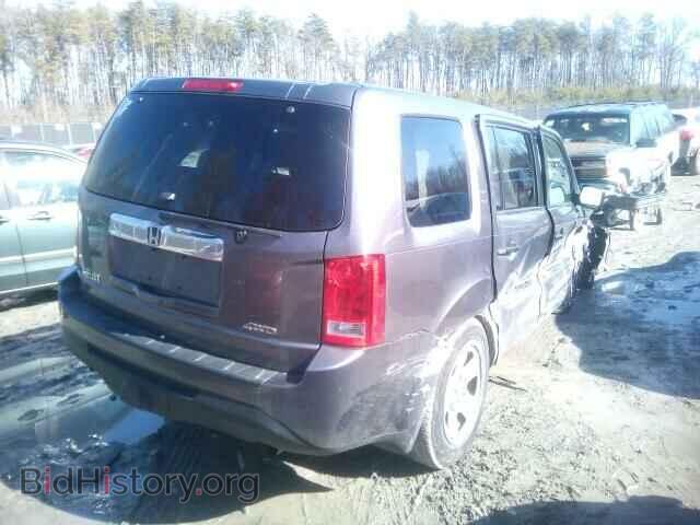 2014 HONDA PILOT - VIN: 5FNYF4H21EB011984 - Фото 4